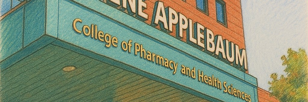 Applebaum College of Pharmacy & Health Sciences banner