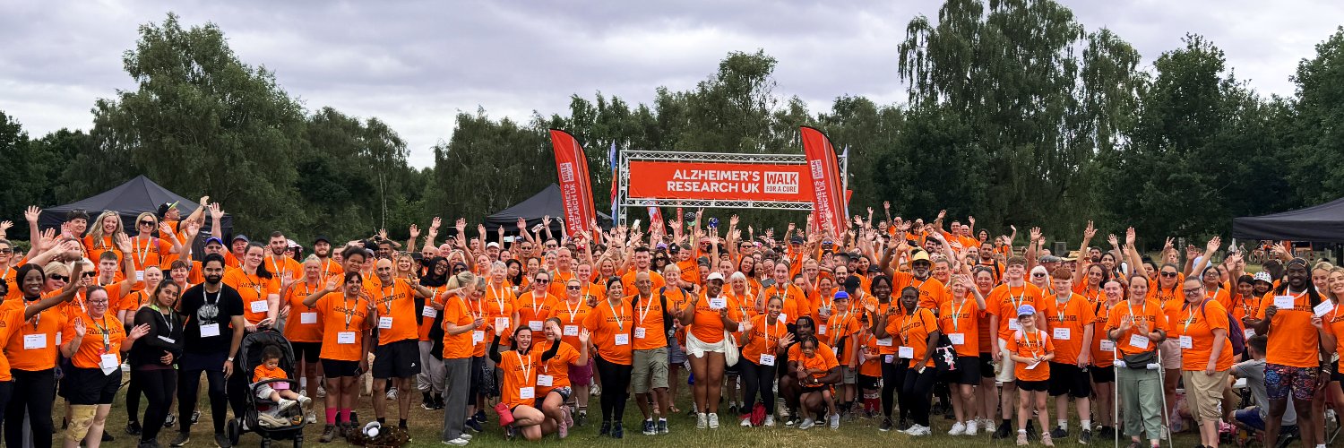 Alzheimer's Research UK's banner