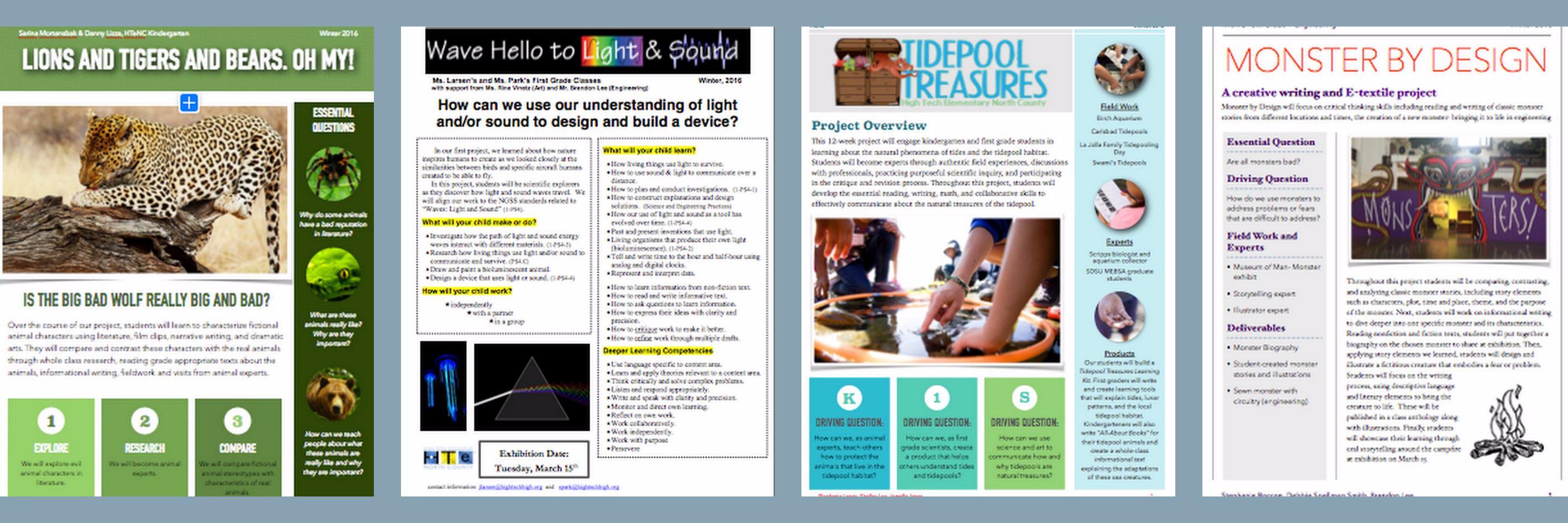 High Tech Elem NC banner