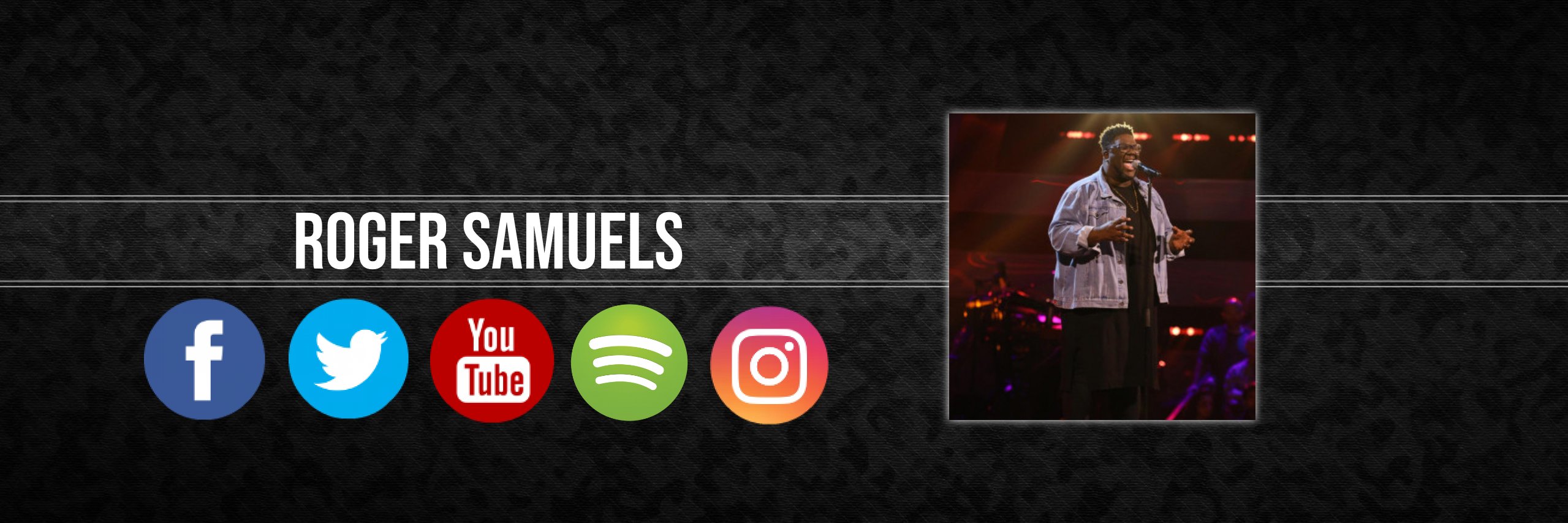 Roger Samuels banner