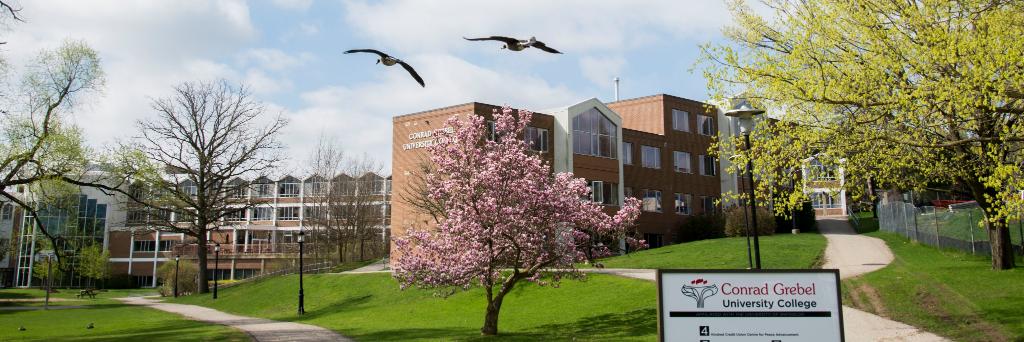 Conrad Grebel University College banner