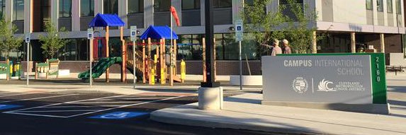 Campus International K-8 banner