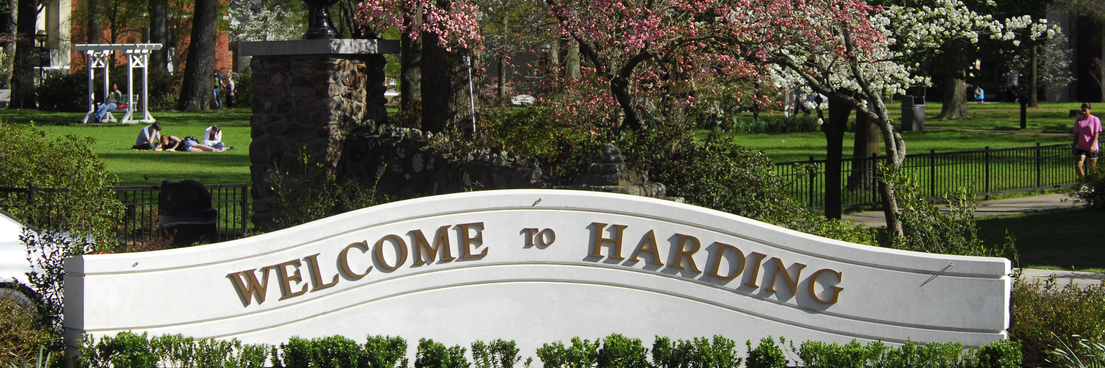 Harding University Admissions banner