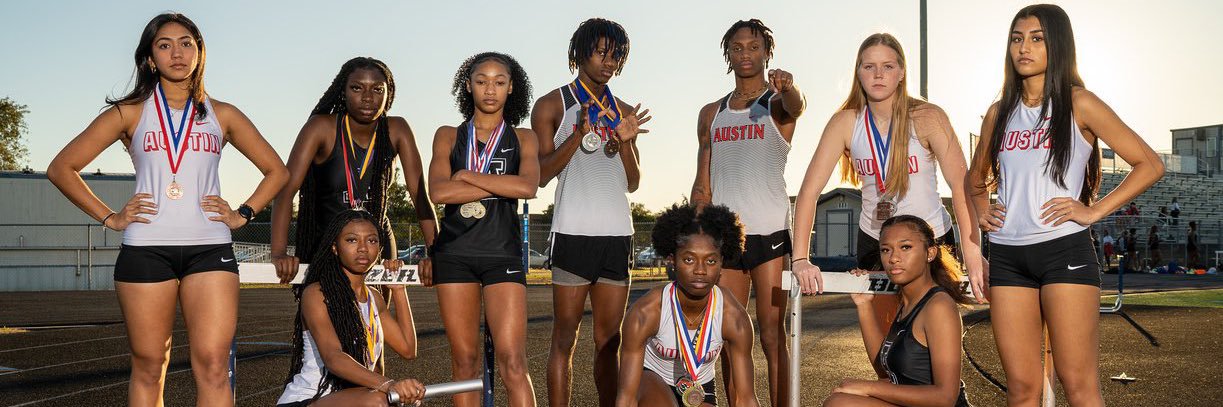 FB Austin Track & Field banner
