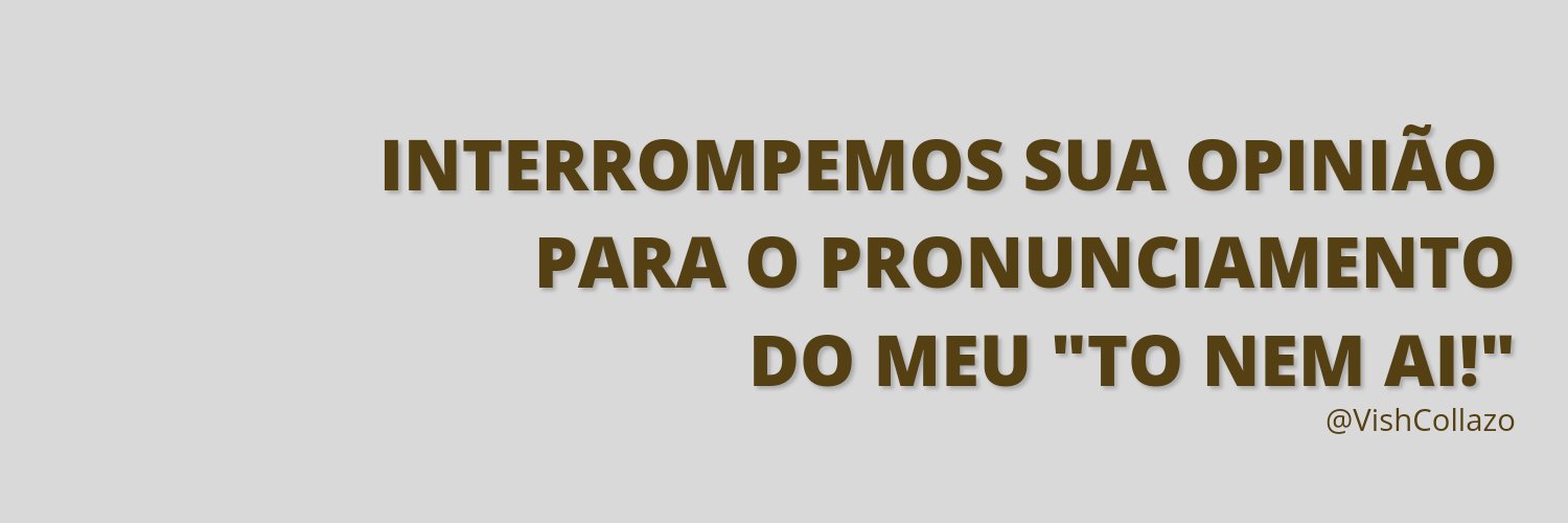 Lucas insuportável banner