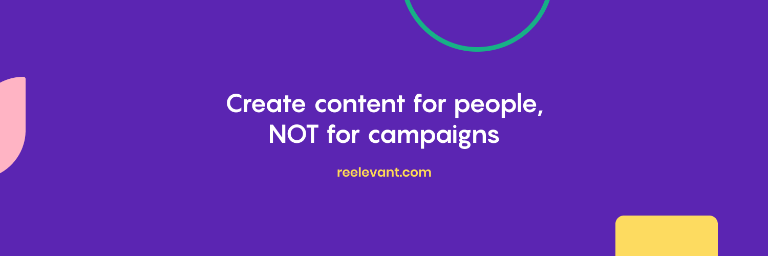 Reelevant banner