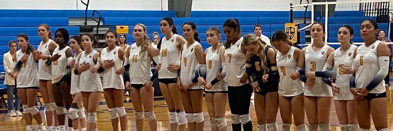 Lourdes Volleyball banner