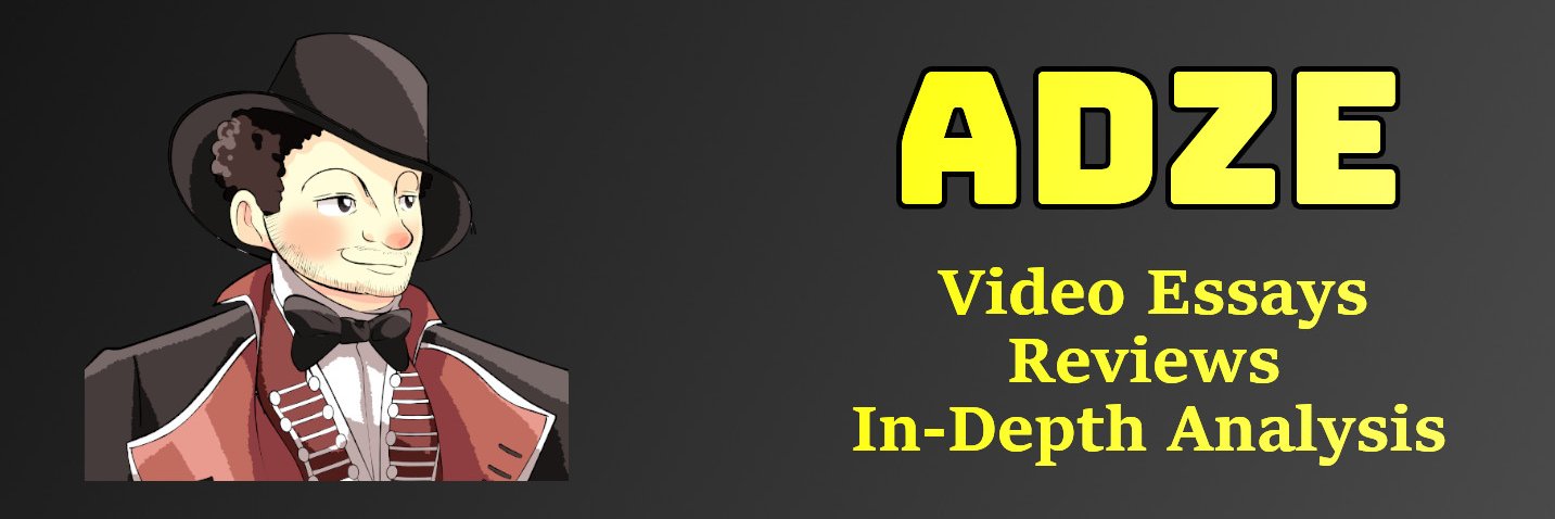 Adze on YT banner