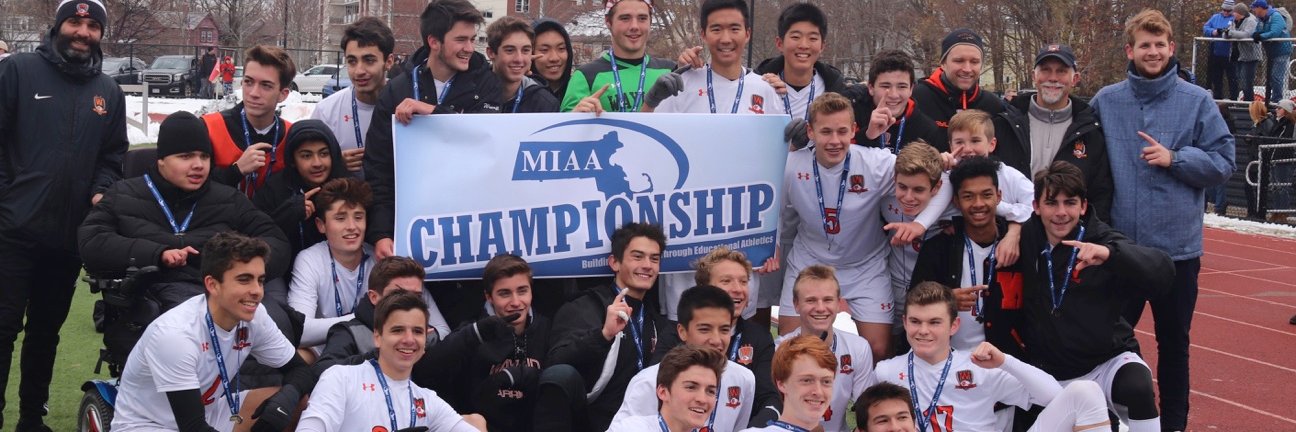 Wayland Boys Soccer banner
