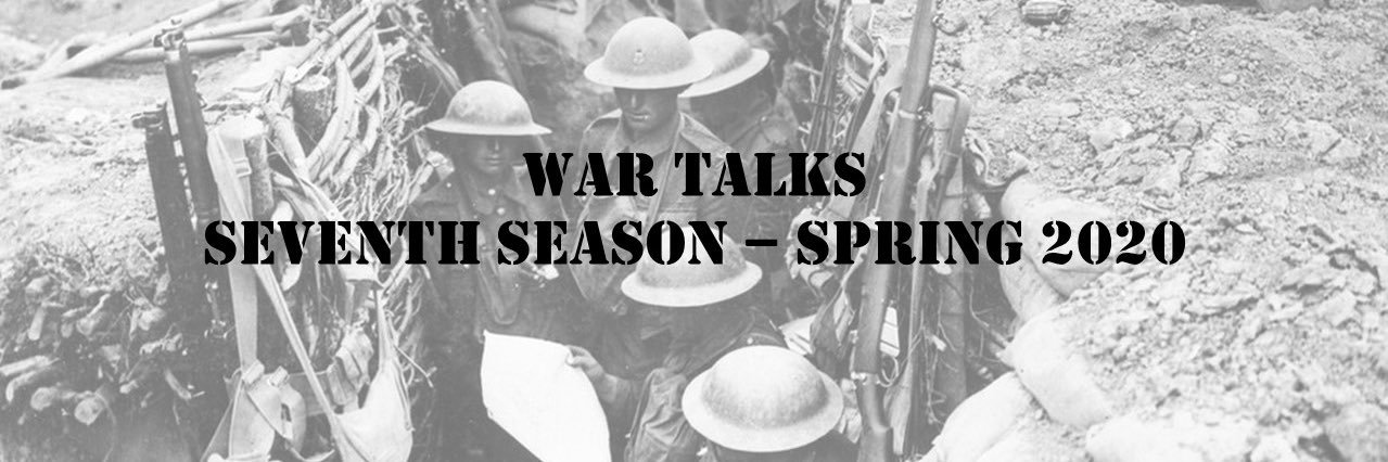 War Talks banner