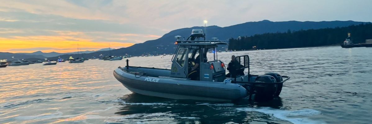 Coquitlam RCMP's banner