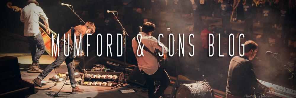 Mumford&Sons Blog banner