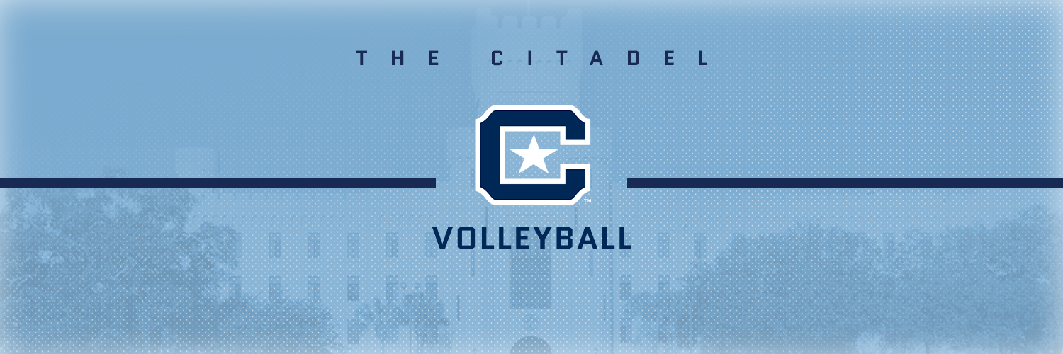 The Citadel Volleyball banner