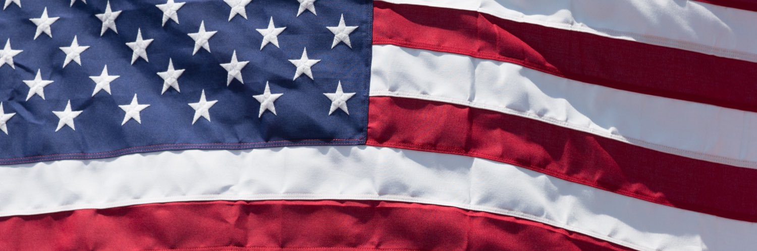 🇺🇸 True BLUE American banner
