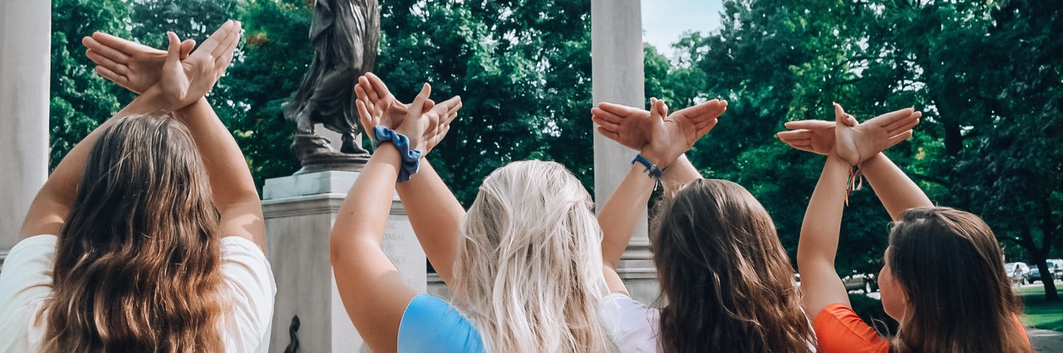 PI BETA PHI - IN Zeta banner