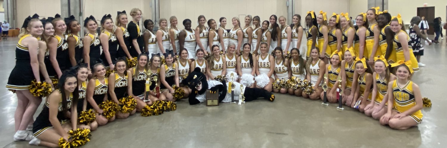 Klein Oak Cheer banner