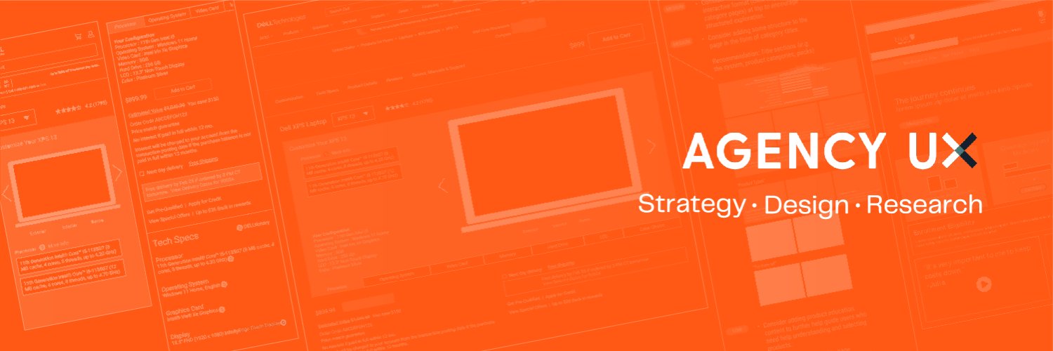 AgencyUX's profile banner image