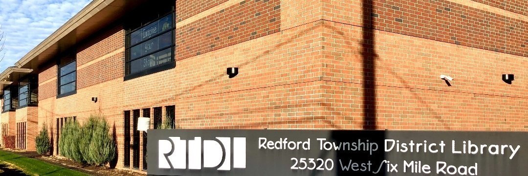 Redford Township District Library banner