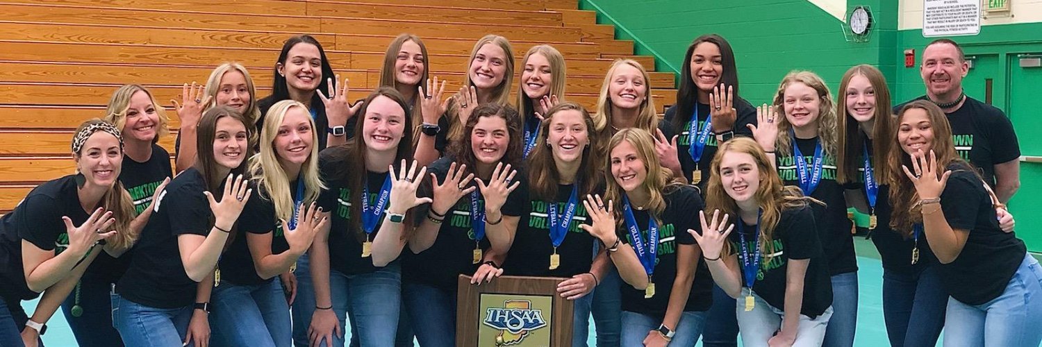 Yorktown Volleyball banner