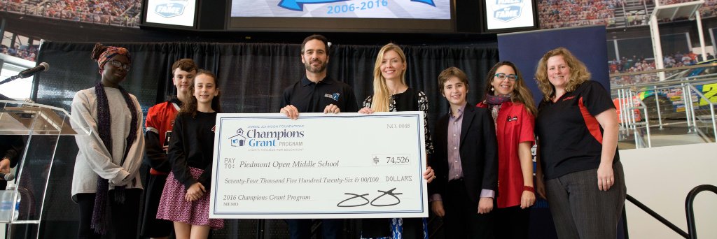 Jimmie Johnson Foundation banner