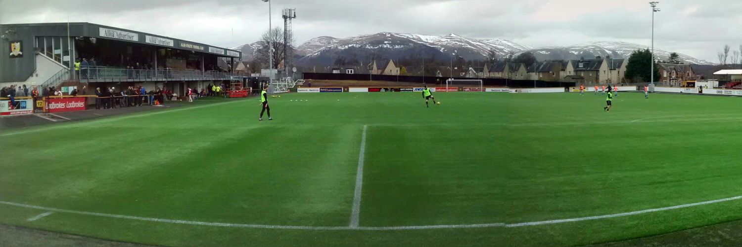 Alloa Stats banner