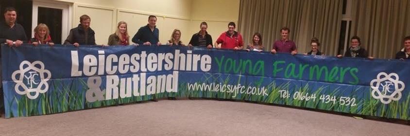 Leics & Rutland YFC banner