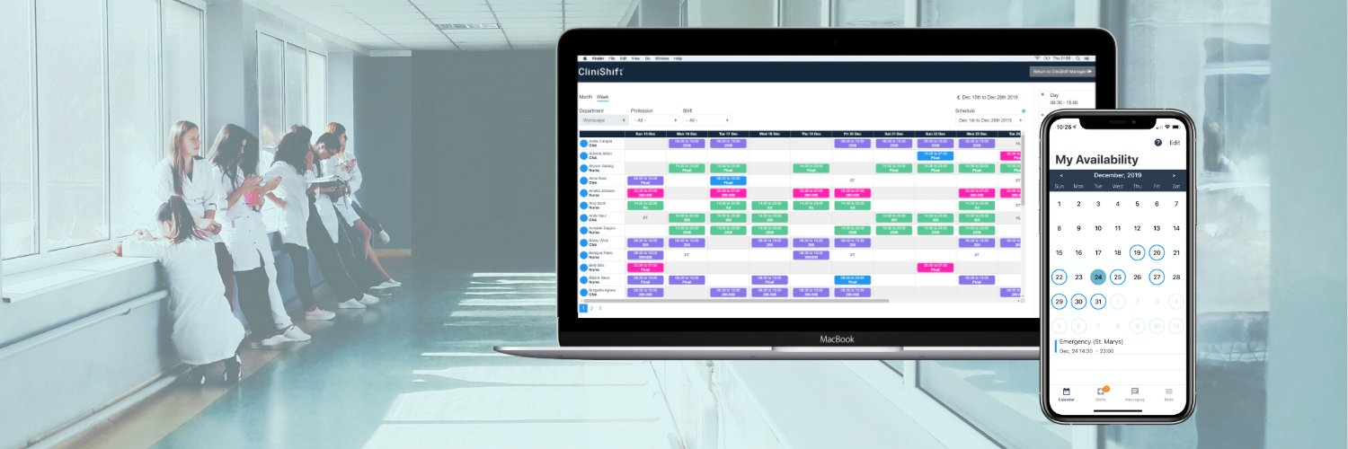 CliniShift banner