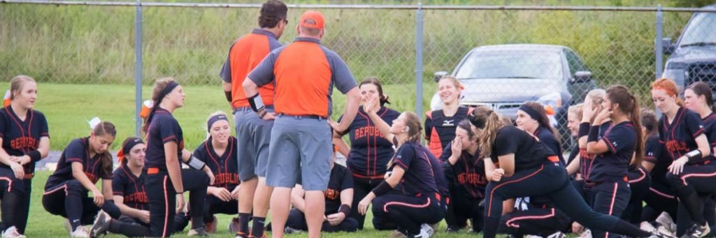 Republic Softball banner
