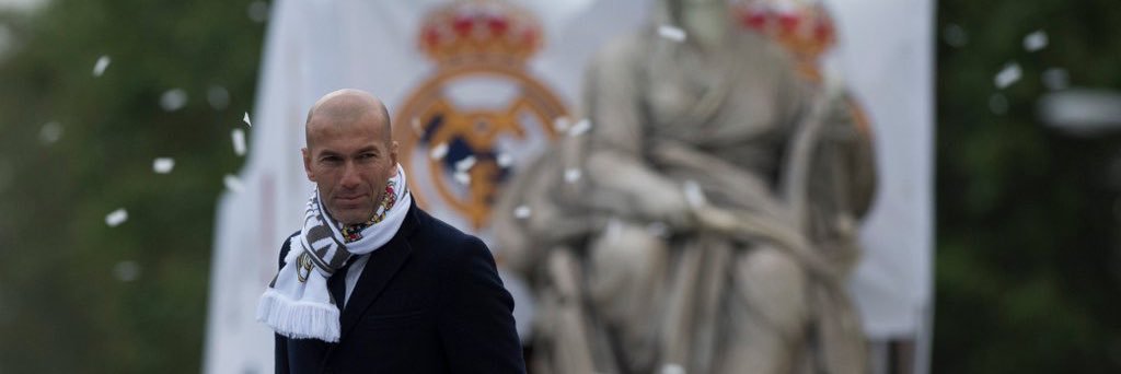 Zinedine Zidane banner