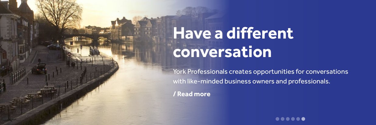 York Professionals banner