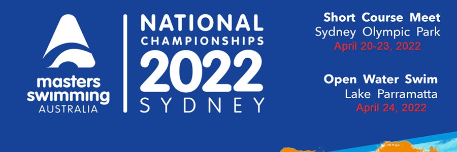 Masters Swimming Aus banner