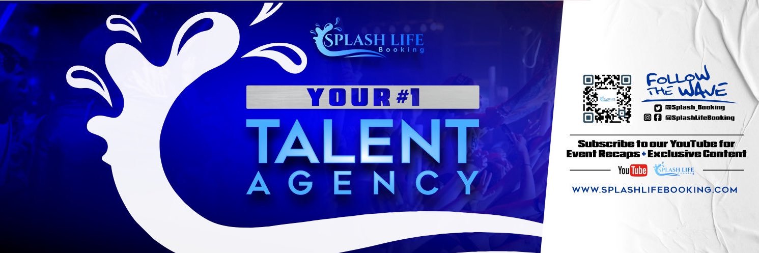 Splash Life Booking banner