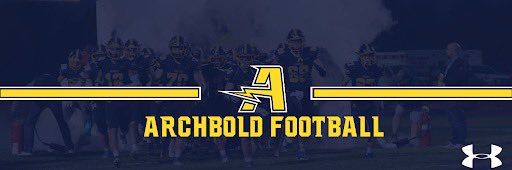 Archbold Football banner