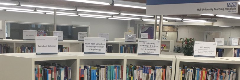 Hull NHS Library & Knowledge Services banner