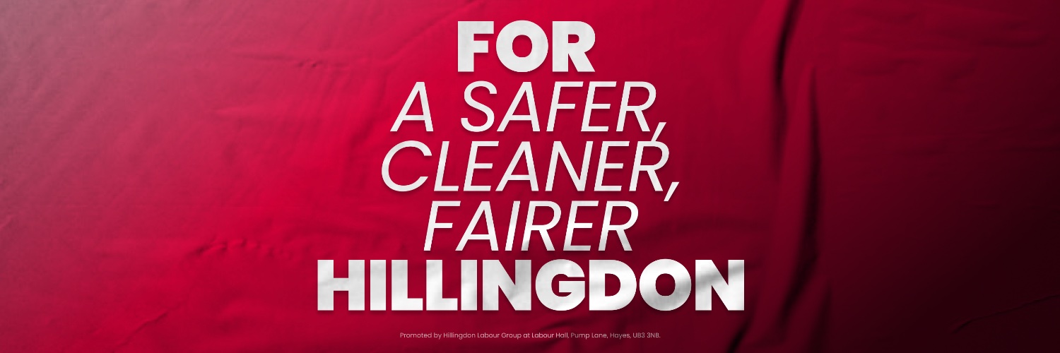 Hillingdon Labour banner