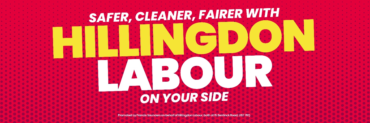 Hillingdon Labour banner