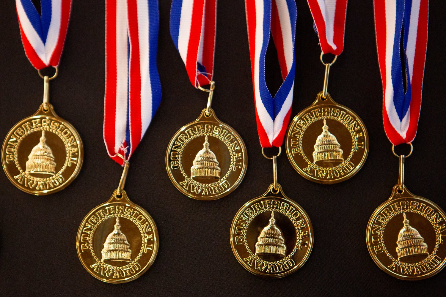 The Congressional Award banner