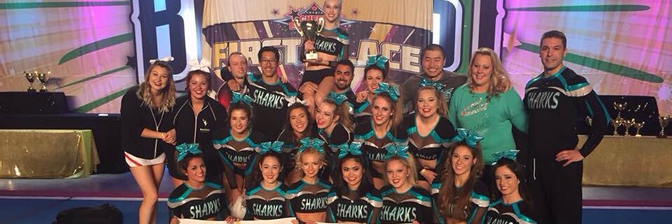 CheerSport Finbacks banner