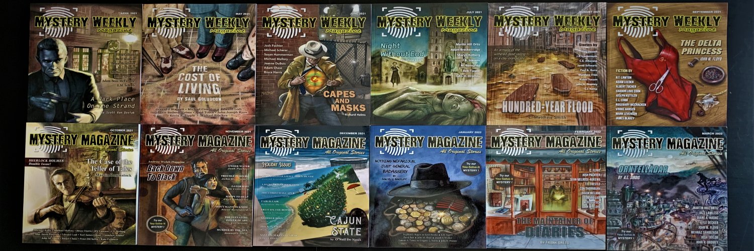 Mystery Magazine banner