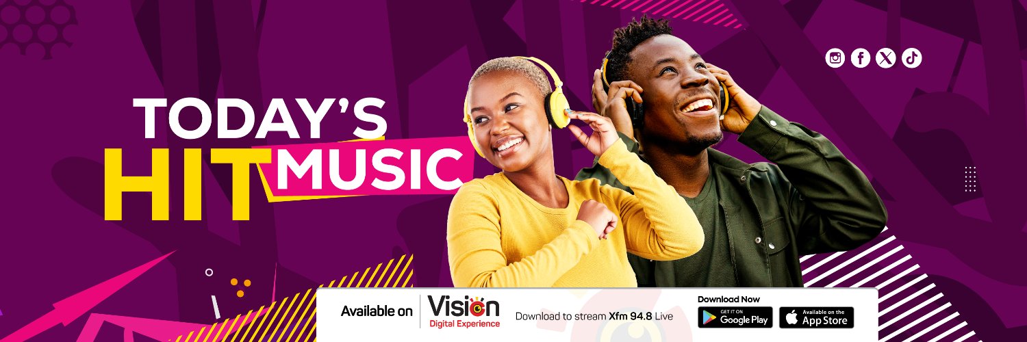 94.8 XFM, Today's Hit Music's banner