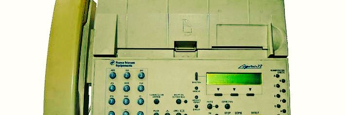 Little Fax Machine banner