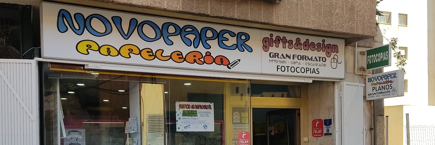 novopaper's profile banner image