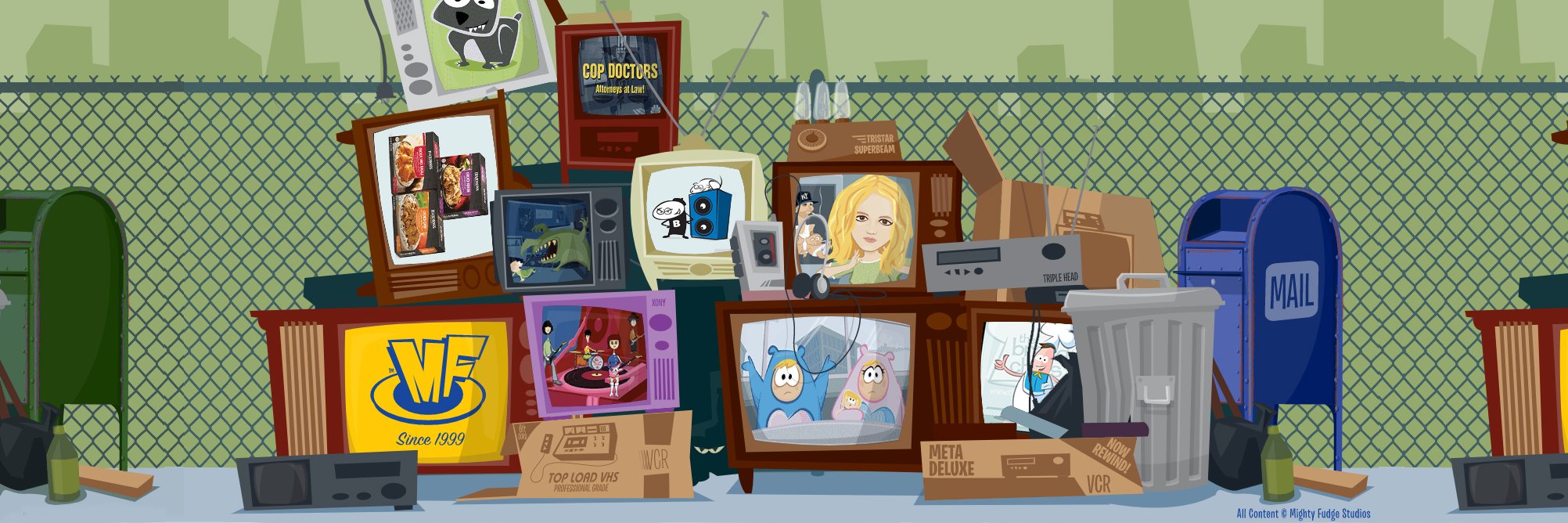 Mighty Fudge Studios banner