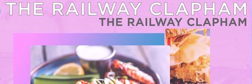 Railway Clapham banner