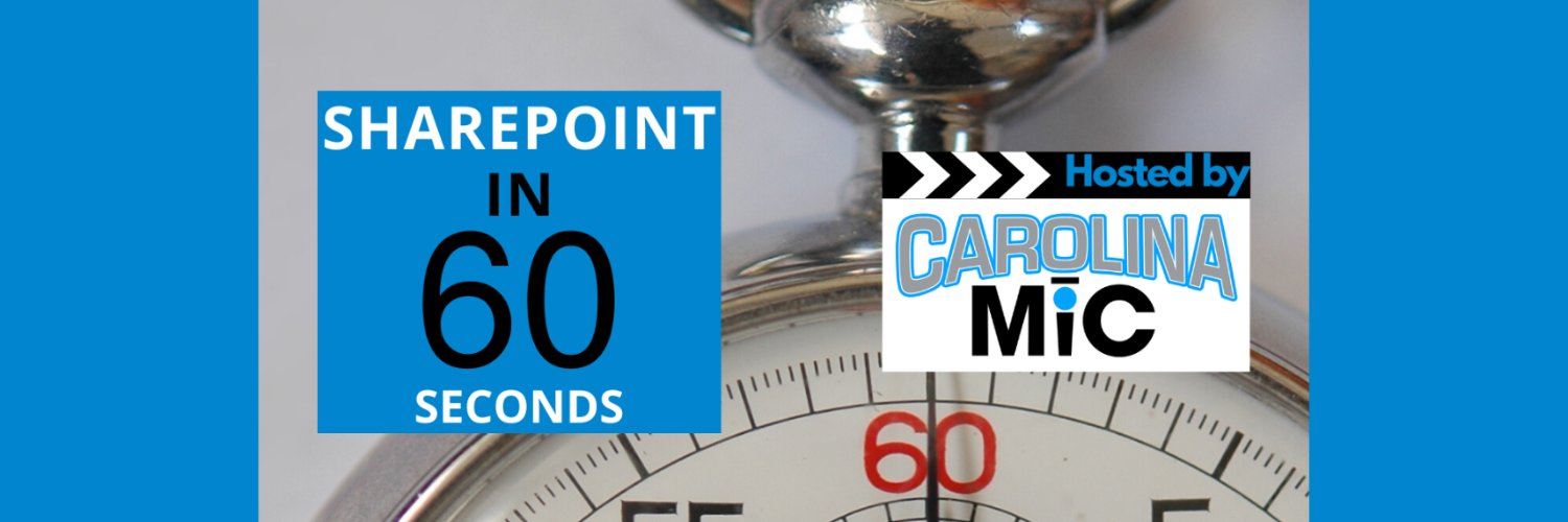 SharePoint60Sec's profile banner image