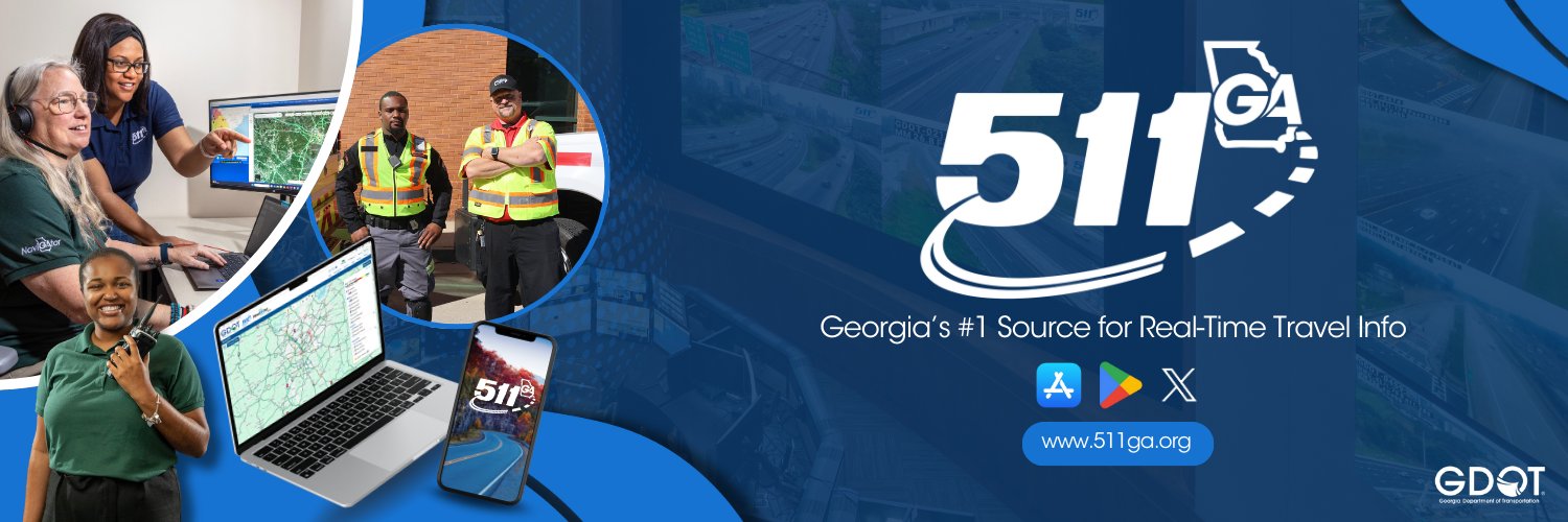 511 GA - A Service of Georgia DOT banner