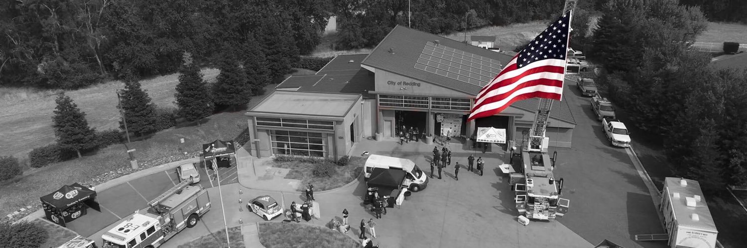 Redding Firefighters banner