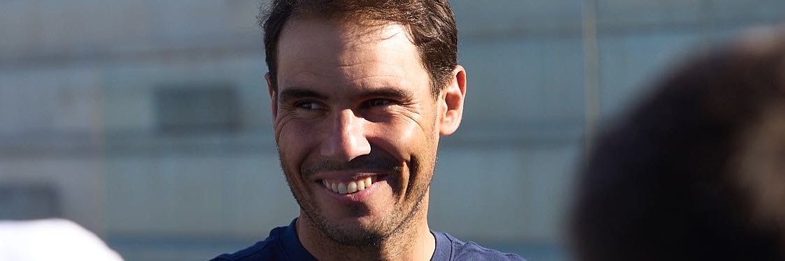 Rafa Nadal's banner