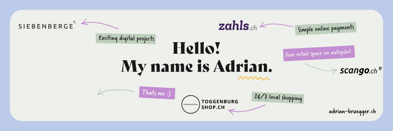adrian_bruegger's profile banner image