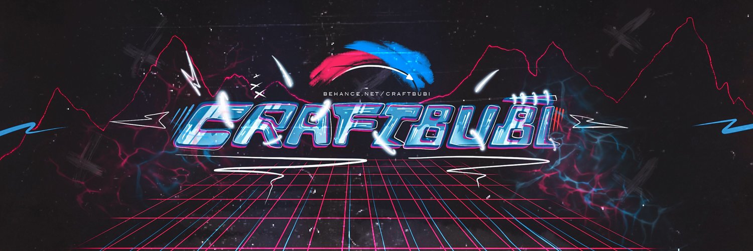 Craftbubi • Follow New Account! banner